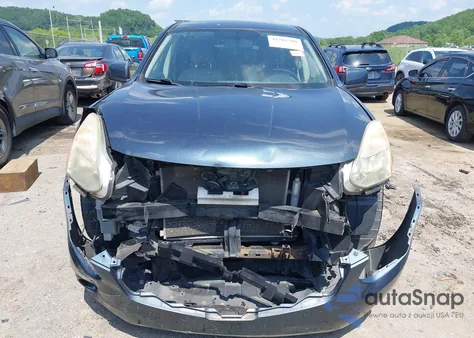 2013 Nissan Rogue S из США, поврежденный, VIN JN8AS5MV5DW604913